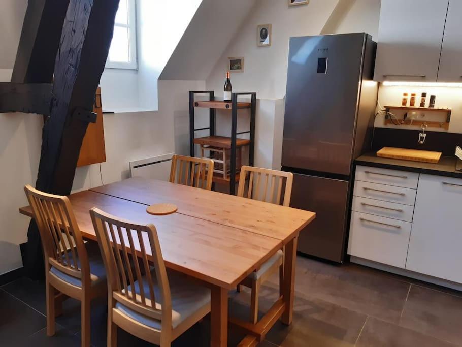 Le Jeannin, Magnifique Duplex 6 Prs - Centre Historique De Dijon Appartement Buitenkant foto