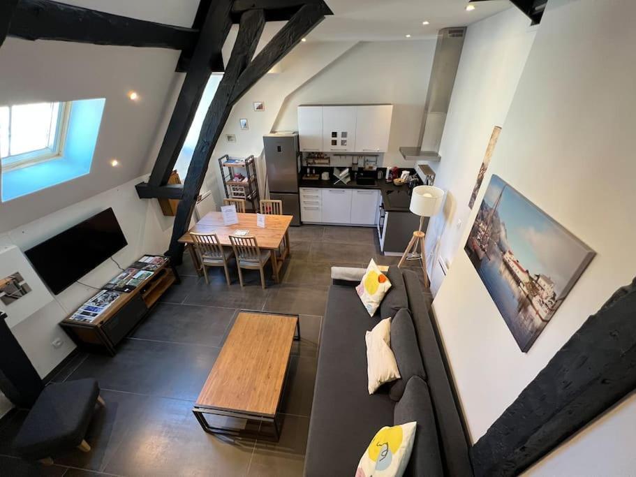 Le Jeannin, Magnifique Duplex 6 Prs - Centre Historique De Dijon Appartement Buitenkant foto
