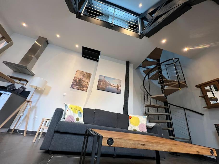 Le Jeannin, Magnifique Duplex 6 Prs - Centre Historique De Dijon Appartement Buitenkant foto
